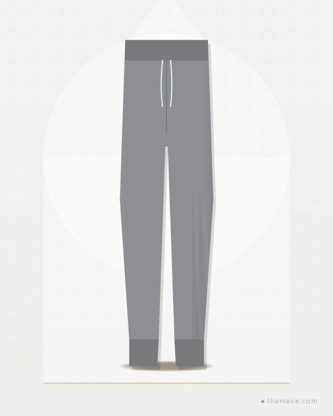 Ankle Pajama — Grey