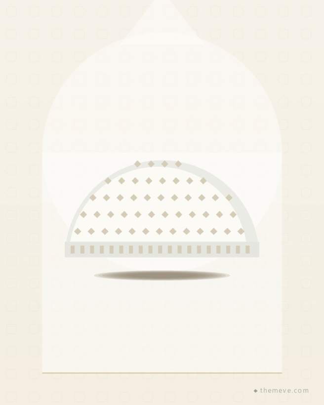 Crochet Topi — White