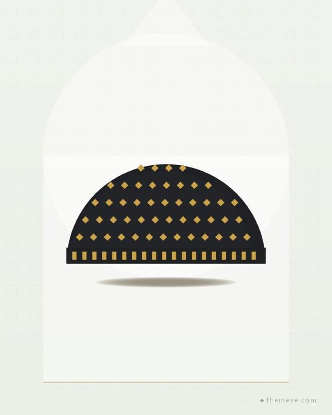 Pakistani Cap — Black