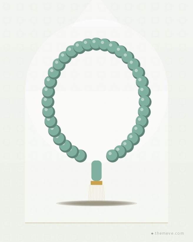 Crystal Tasbih — 33 Beads