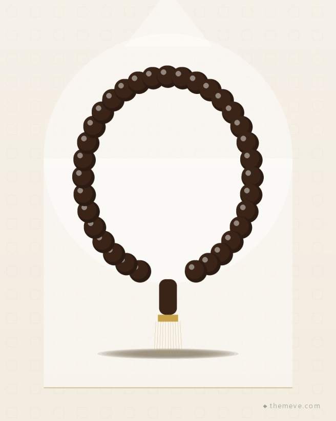 Kuka Tasbih — 33 Beads