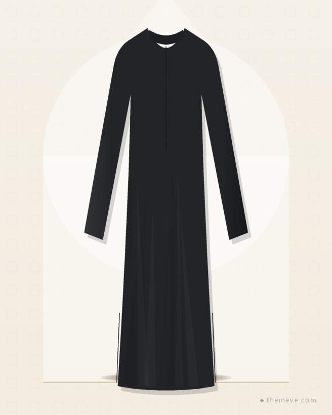 Simple Abaya — Black