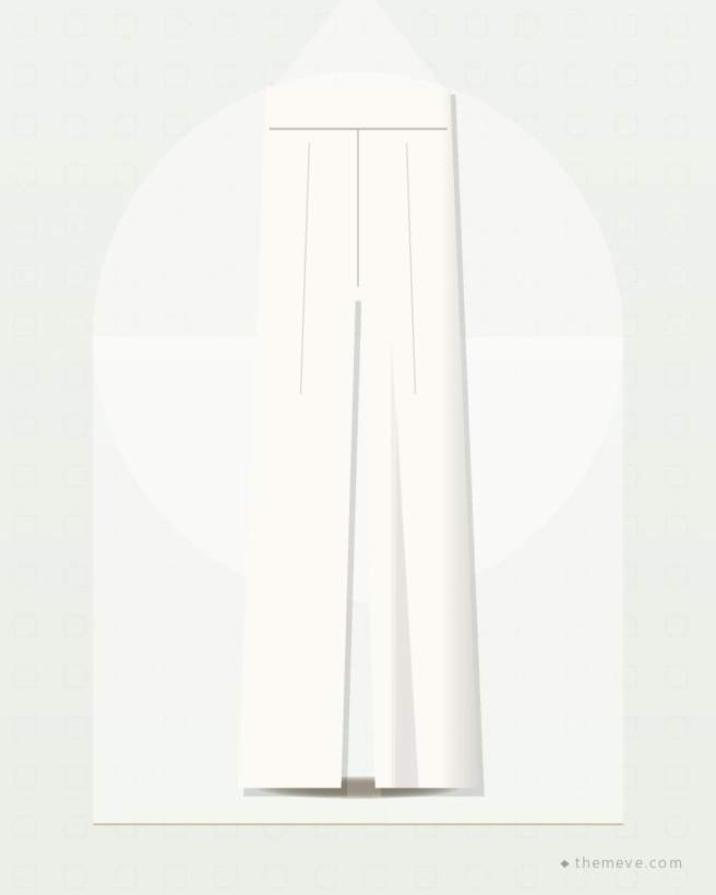 Cotton Pajama — White
